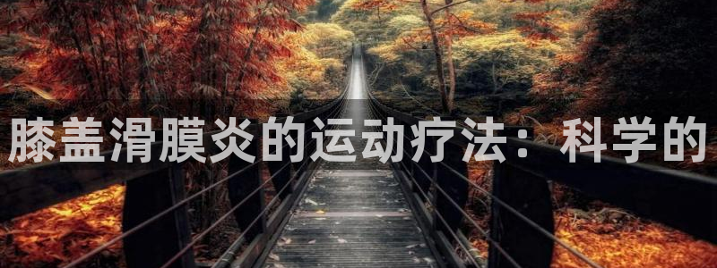 球速体育：膝盖滑膜炎的运动疗法：科学的