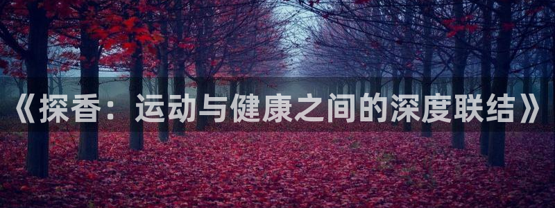 球速体育：《探香：运动与健康之间的深度联结》